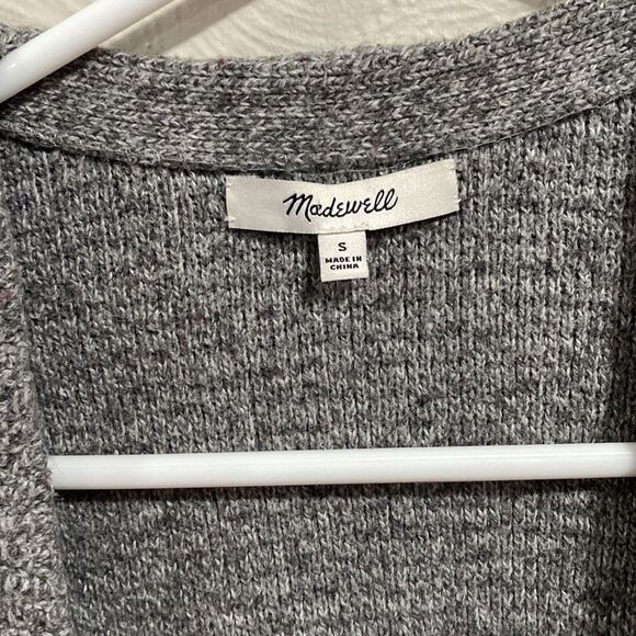 Madewell Side-Lace Cardigan Sweater Size Small - Picture 2 of 6